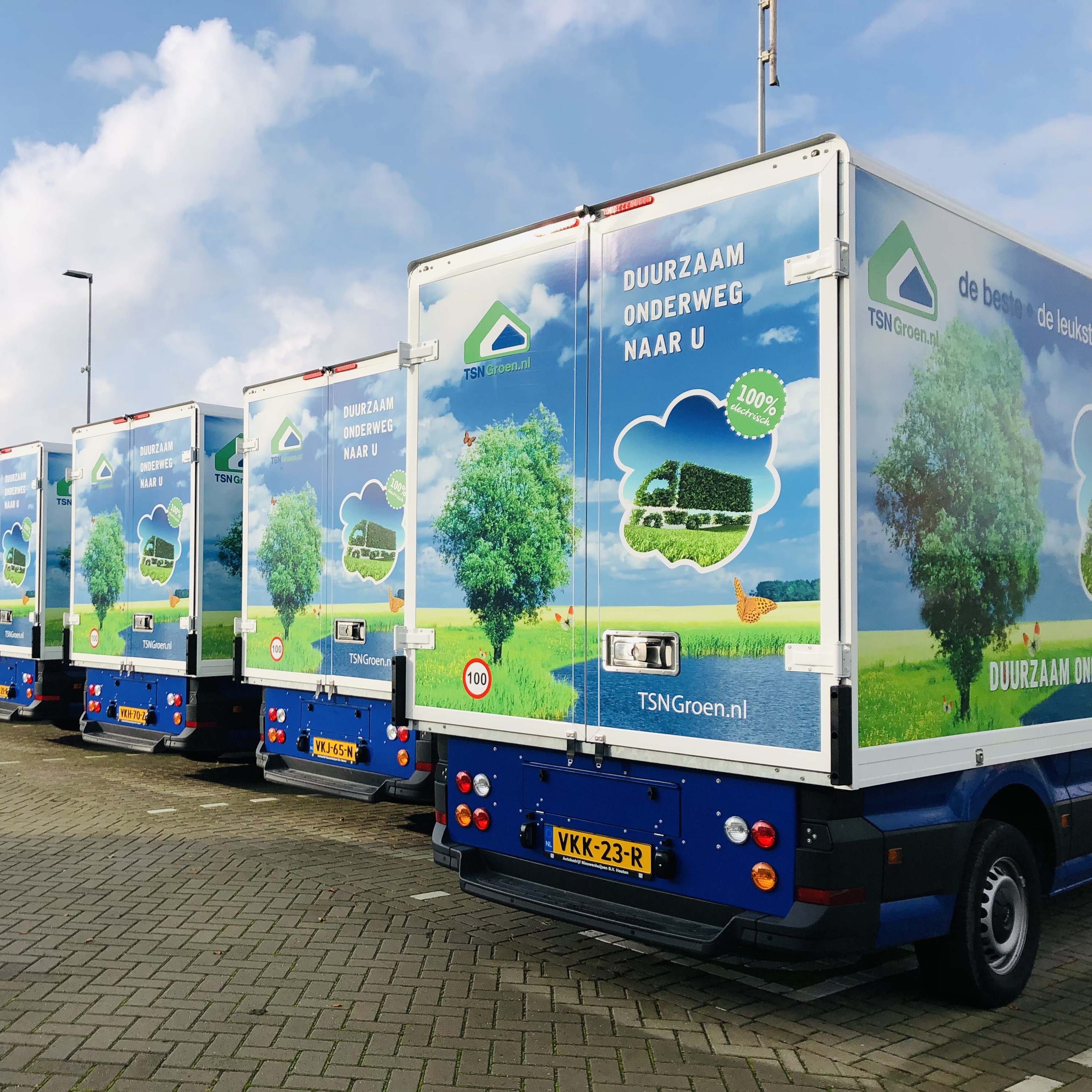 Het gebruik van PTV Route Optimiser door TSN Groen