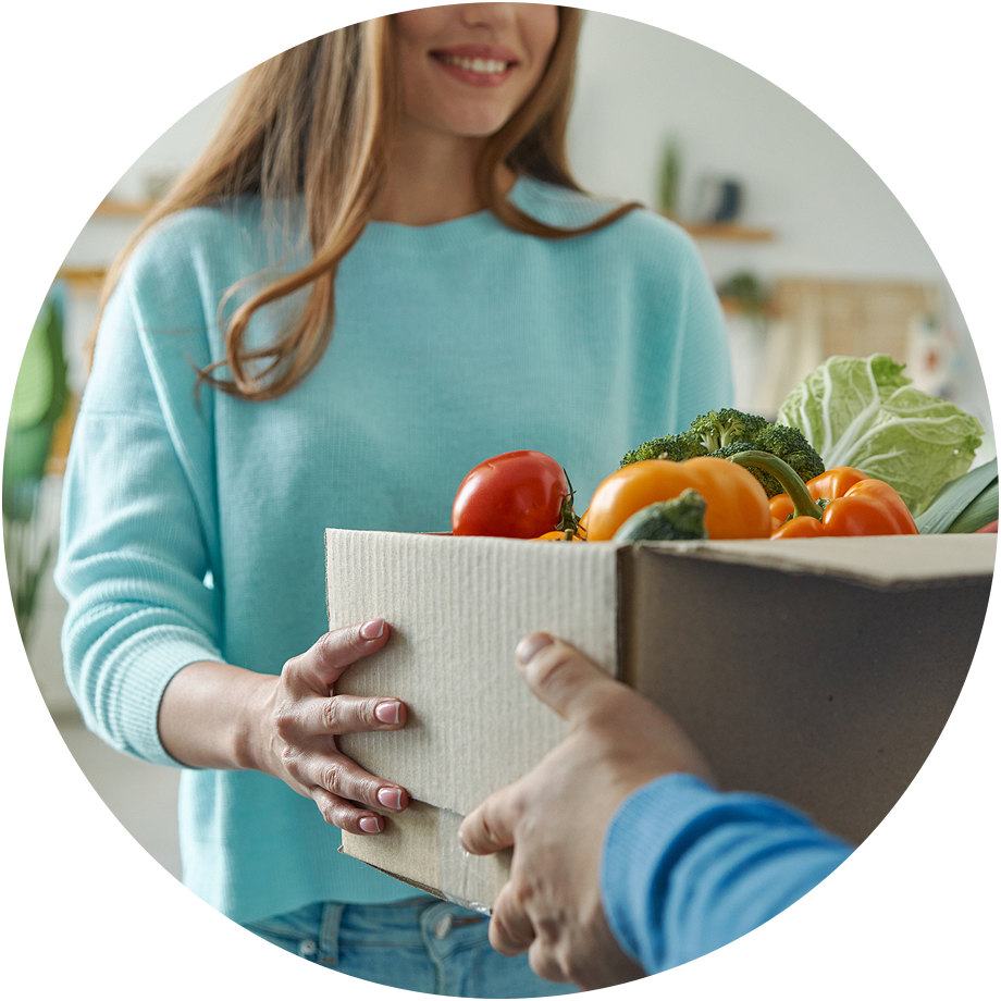 Delivery of groceries