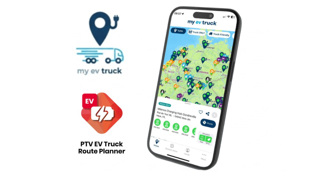 PTV EV Truck Route Planner