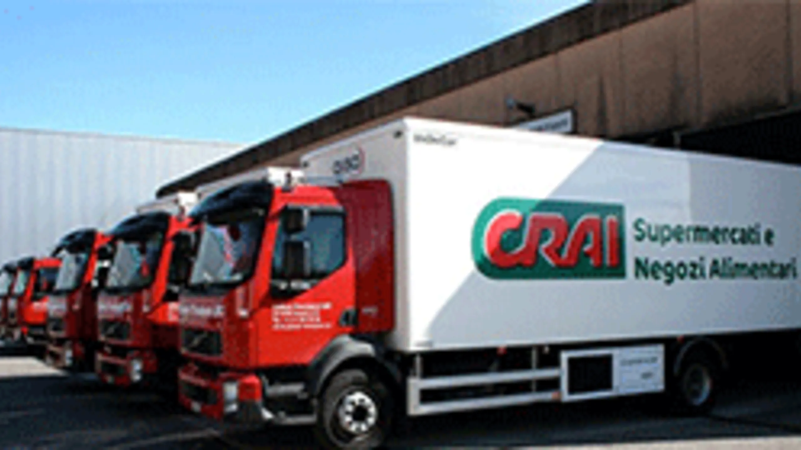 Trucks before delivery