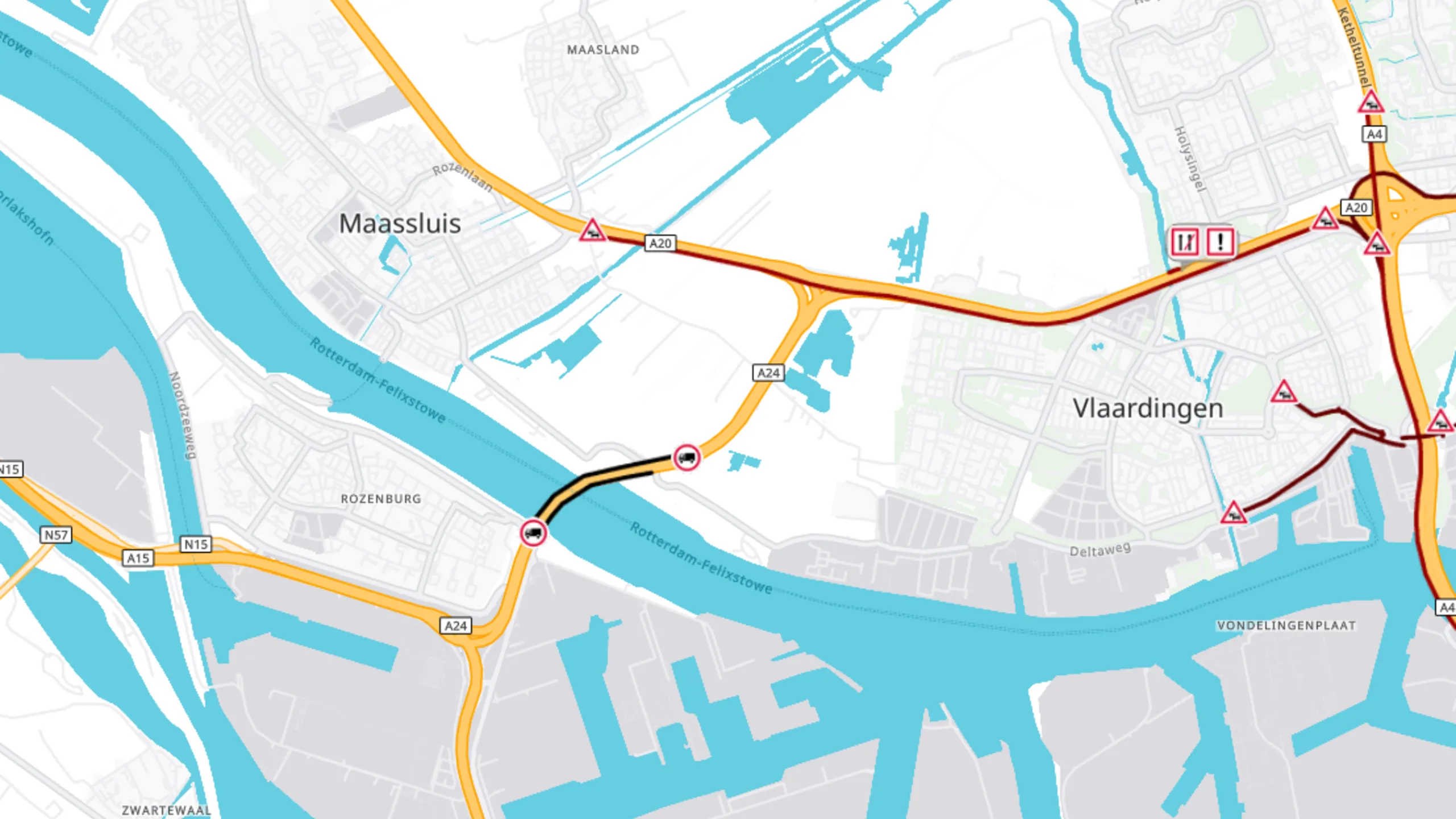 ptv map&guide a24/blankenburg connection
