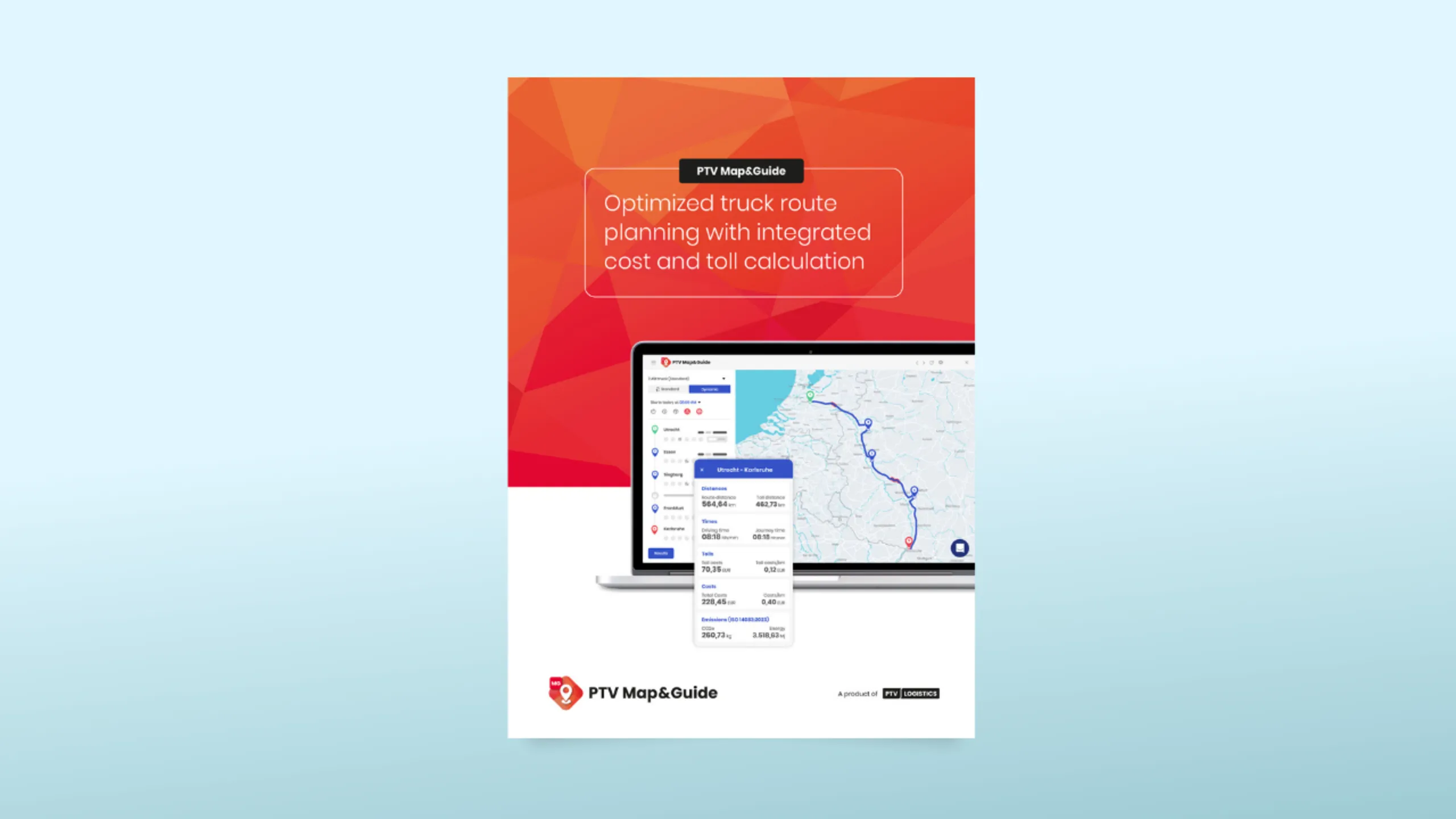 Brochure PTV Map&Guide