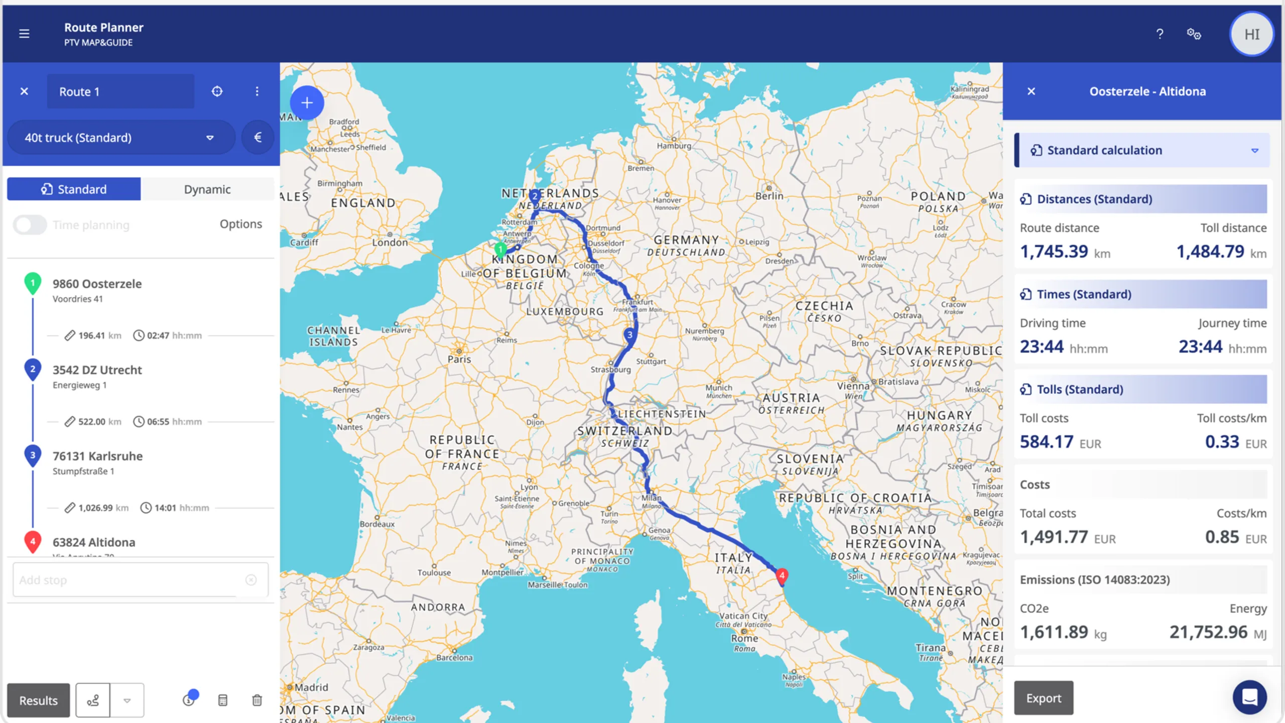 PTV Map&Guide | New UX