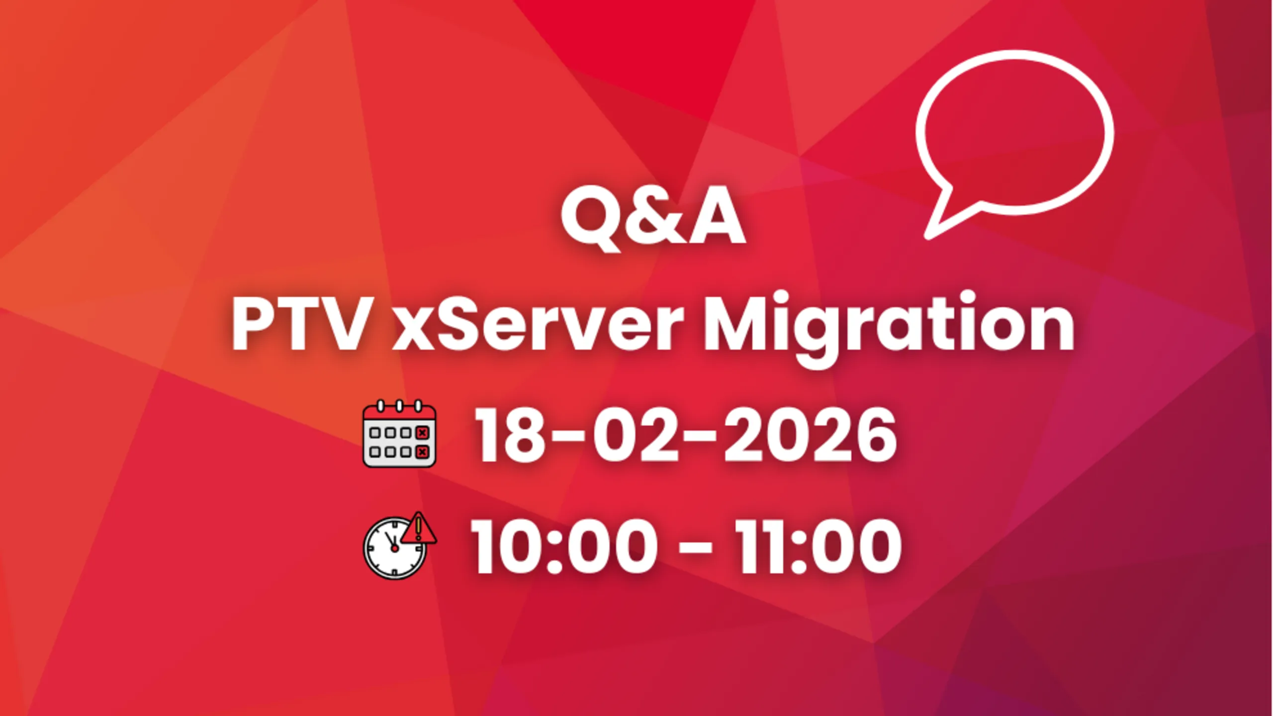 Q&A PTV xServer