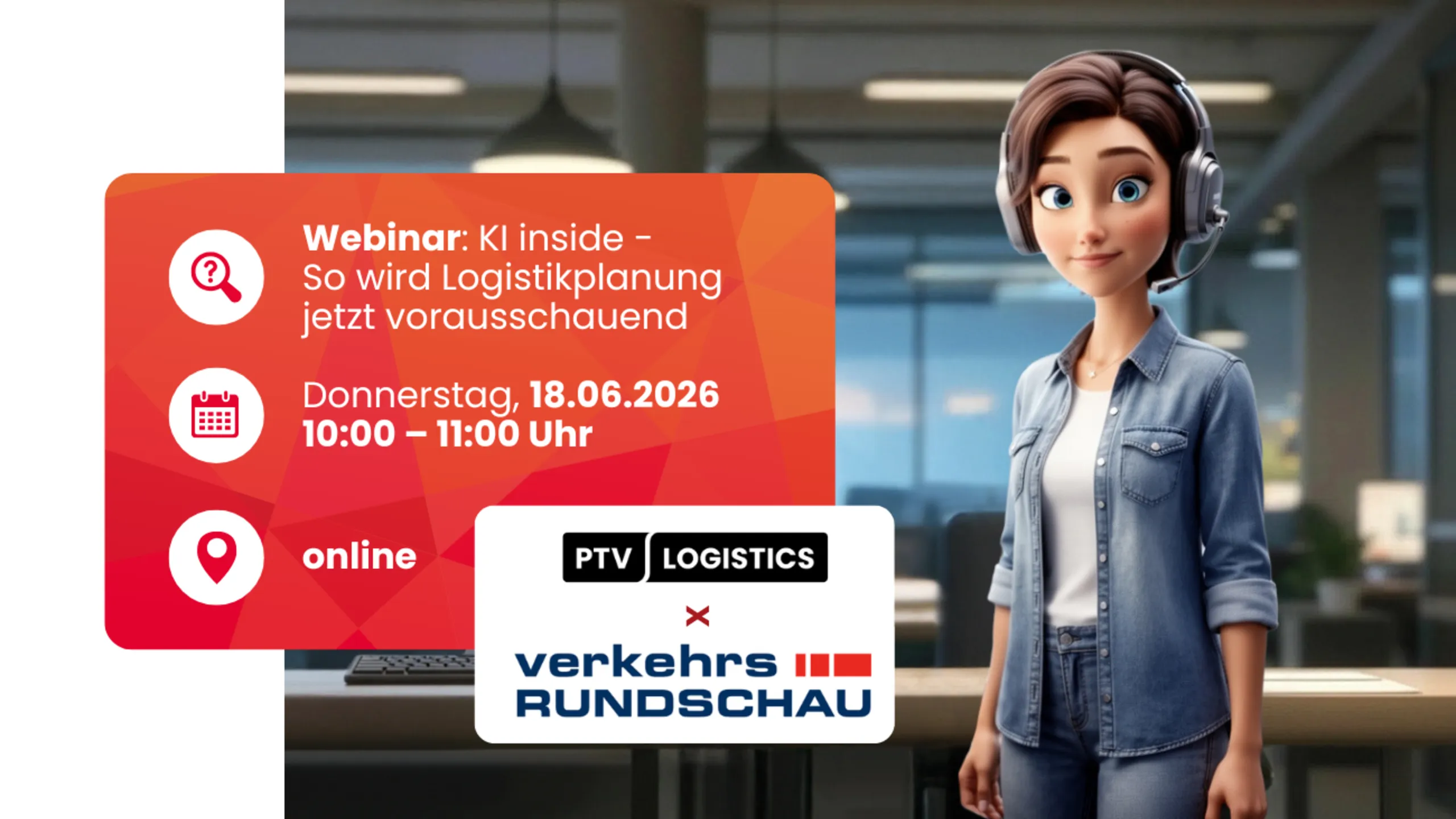 Webinar PTV Mira zusammen mit Verkehrsrundschau