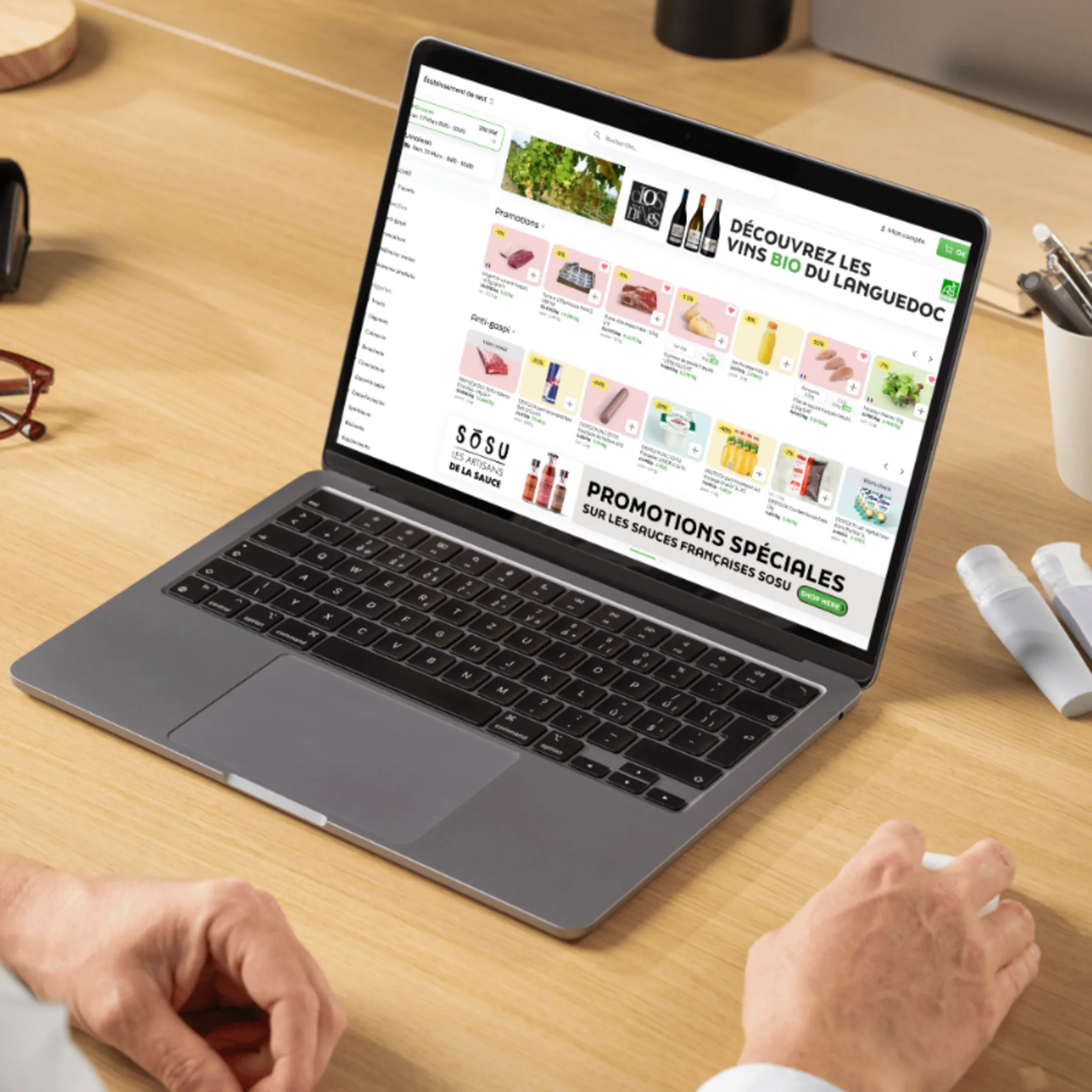 Screen site FoodFlow