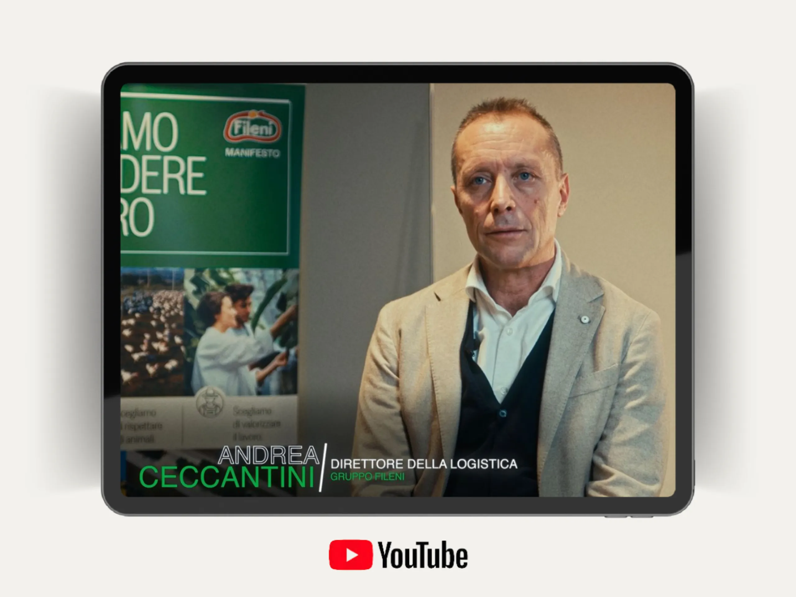 Andrea Ceccantini, Logistics Manager Gruppo Fileni