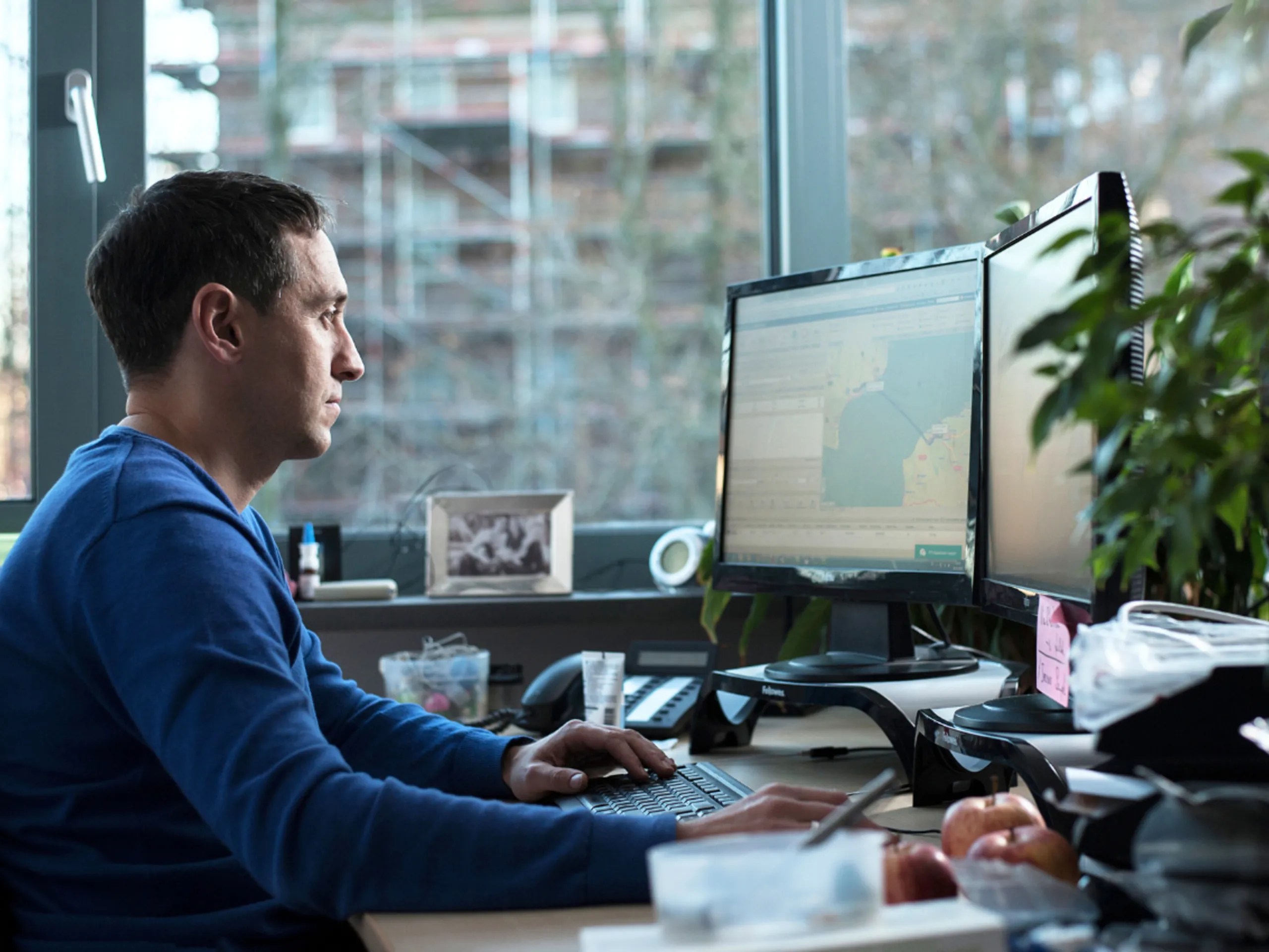 Planning with PTV Logistics software