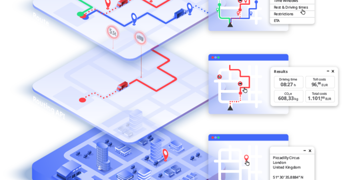Products | PTV xServer (FR) | PTV Logistics