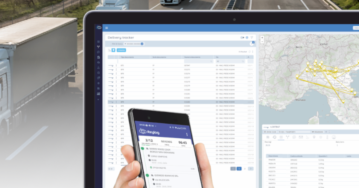 Visibilidad Transporte en Tiempo Real | PTV Logistics